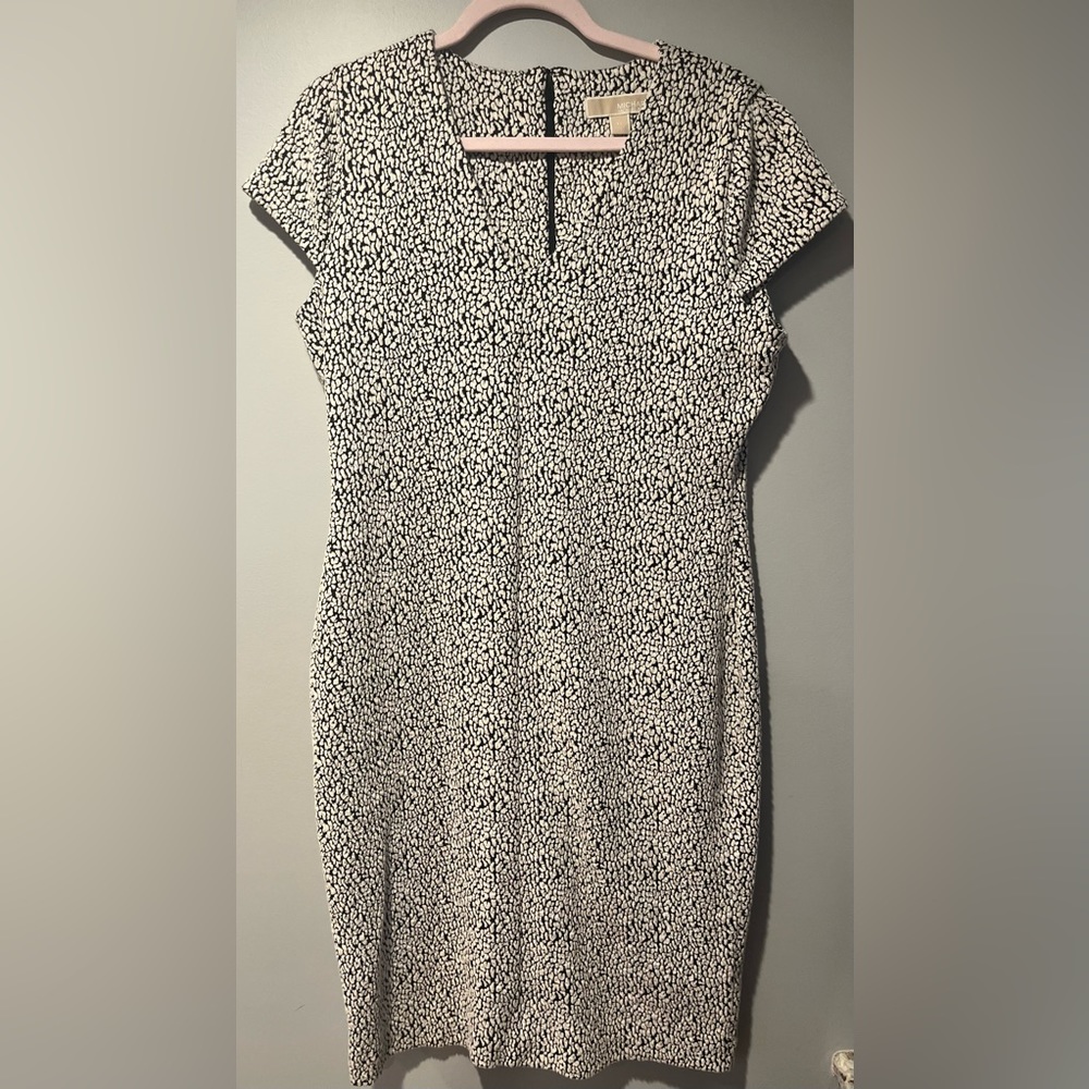 Michael Kors black and white dress